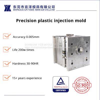 PEEK PPSU PEI.PFA Customized medical device industry plastic injection mold HASCO Standar 200w shots life