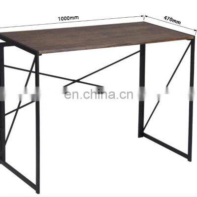 Fast Shipping Black Wooden Luxury Simple Modern Executive Company Home Office Furniture Computer Laptop Table Desk photo-5