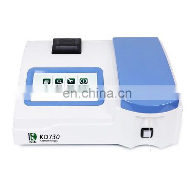 New Style KD-730  Medical Equipment Semi-Auto Chemistry Analyzer Color LCD Touch Screen Origially Factory Price