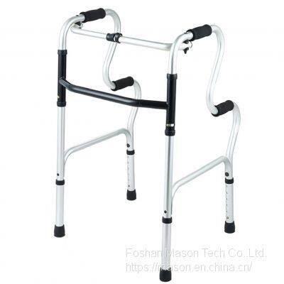 Rollator Walker Folding Lunge Walking Frame Lightweight Aluminium With Wheels photo-2