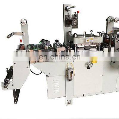 Label Die Cutting Press Automatic Label Die Cutter Flat Bed Adhesive Label Die Cutting Machine photo-5