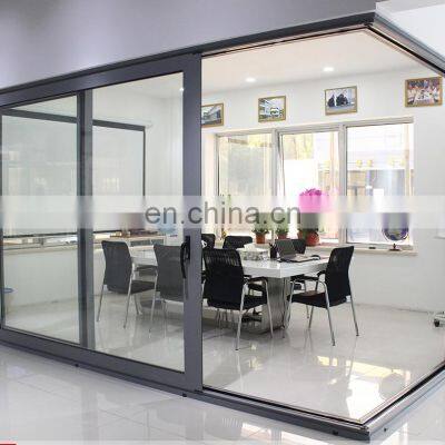 Australian Standard Most Popular Triple Glass Aluminum Lift Sliding Door With Thermal Insulation photo-5
