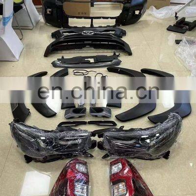 Car Body Kits for Toyota Hilux Revo 16-18 Update to New Rocco 2020 photo-3