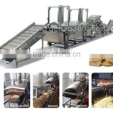 french fries making machine small snack food continuous frying machine