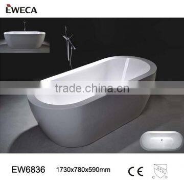 CE / CUPC Approved Acrylic Solid Surface Bathroom Bathtub