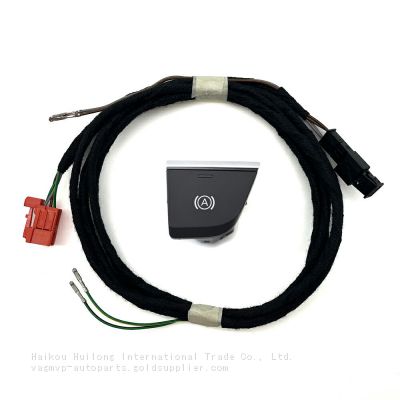 80B927143 80B 927 143 For Audi Q5 FY White Backlight Button LHD Hill Hold / Auto Hold Switch With Wire