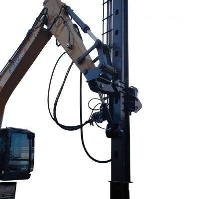 Excavator Modified Drills Excavator Mounted Rock Drill Rig for Sale photo-2