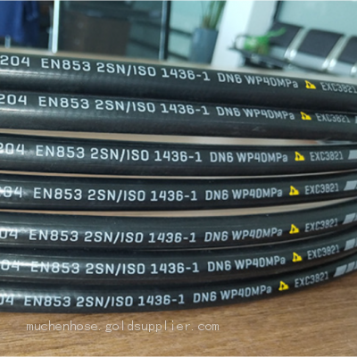 Competitive Price Steel Wire Braided Rubber Hydraulic Hoses photo-3