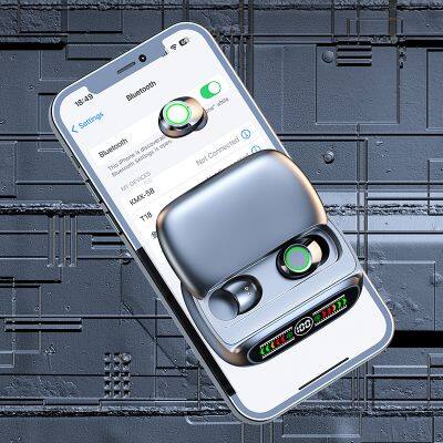 TWS V5.3 Slide Design HiFi Sound Quality Type-C Wireless Earbuds Earphone Gaming Headphone With LED Display photo-3