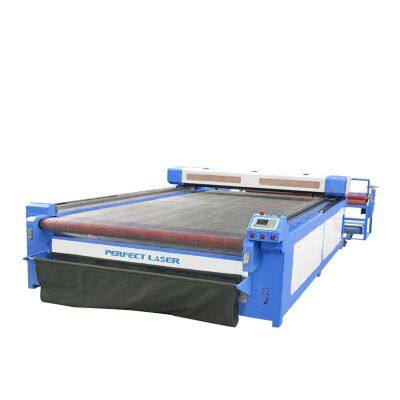 130W-150W 1300X1800MM CO2 laser engraver cutter with auto feeding for roll fabric