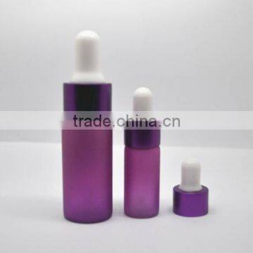 hotsale 3ml 15ml essential oil glass dropper bottle with painting color