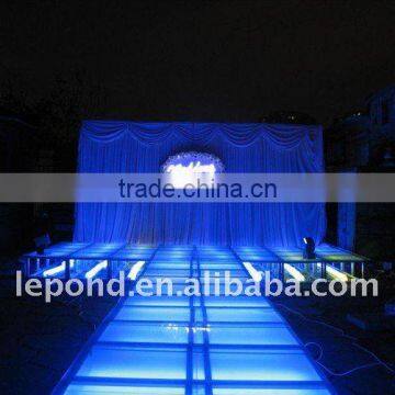 aluminum glass stage show stage fashion show stage design