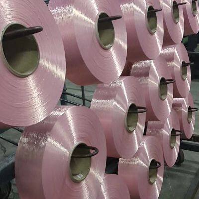 Dope Dyed Full Drawn Yarn FDY 300D/96F Round Bright for Webbing Tape photo-5