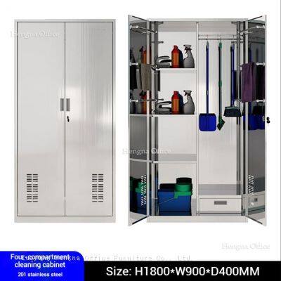 Professional Cleaning Supplies Cabinet With Triple-Lock Security & Fire-Resistant Materials - Custom Design OEM Supplier photo-3