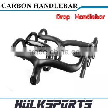 wholesale drop handlebar T700 carbon racing handlebar 3K/UD carbon bicycle handlebar