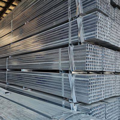 China Welded Carbon Rectangular Hollow Section Steel Tubes Thickness 38mm Galvanized square /rectangular Steel Pipe
