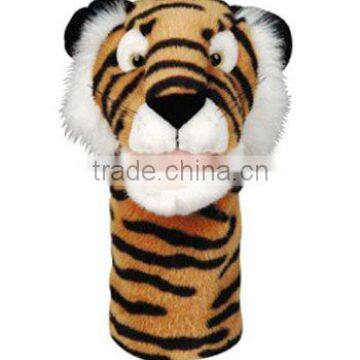 2014 new design tiger hand puppet