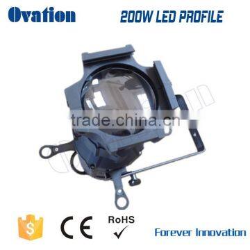 High Quality Black and White Body 200W WW/CW LED Fresnel Spot Light With High CRI Theater Spot photo-5