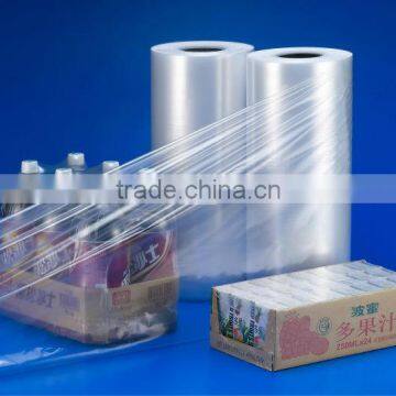 Clear POF and PE Shrink Film/Bag For Bottles Packaging