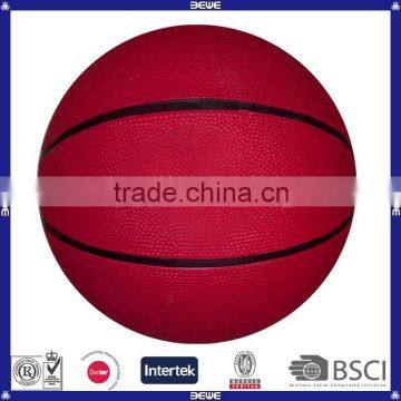 OEM Cheap Customized Logo/Size/Color Rubber Basketball