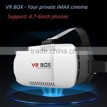 2016 Google Cardboard VR Case VR Box 2.0 Version Virtual Reality 3D Glasses Movie 3d vr Controller Remote photo-6