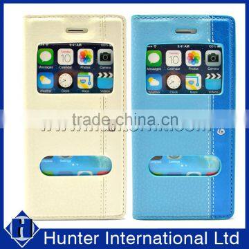 Dual Tone Color For Apple IPhone 6 Window Case photo-1