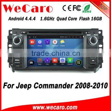 Wecaro WC-JC6235 Android 4.4.4 radio 1080p for jeep commander car gps navigation 2008 - 2010 Wifi&3G