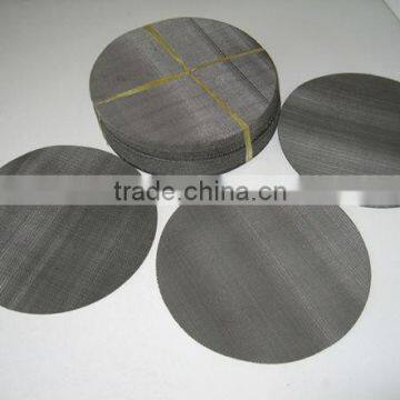 filter wire mesh,304/316Stainless Steel Mesh Discs