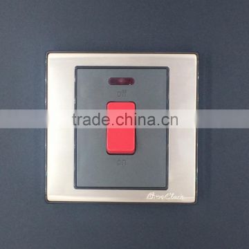 Aluminium drawing the middle east switch, the middle east key switch