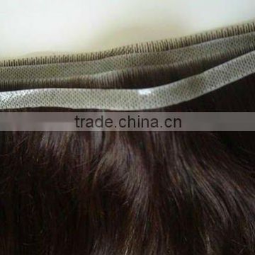 Black Color Indian Remy Hair Extension,PU Skin Weft,Tape Hair Extensions