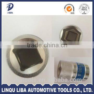1 inch China Factory Manufacturer Mirror Chrome Plated CRV Square Socket Wrench With Trade Assurance