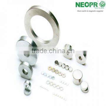 Neodymium Nickel Coating Permanent Ring Magnet photo-2