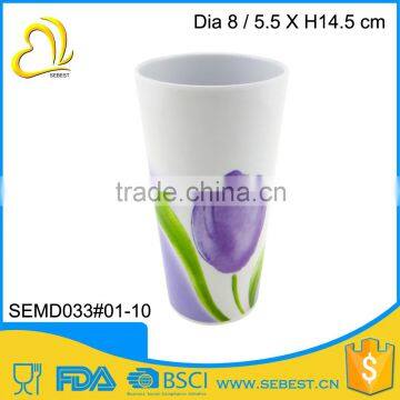 superior quality round melamine water tumbler cups