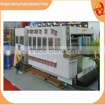 Automatic packaging flexo feeder printer and slotter machine