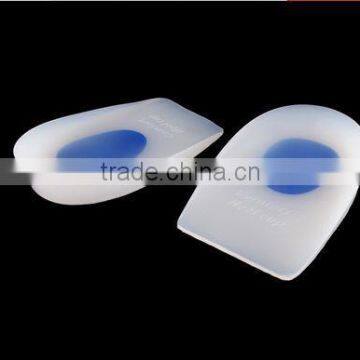 Hot sale gel shoe pad,gel insoles heel cushion,pu gel pad for heel KS C 89