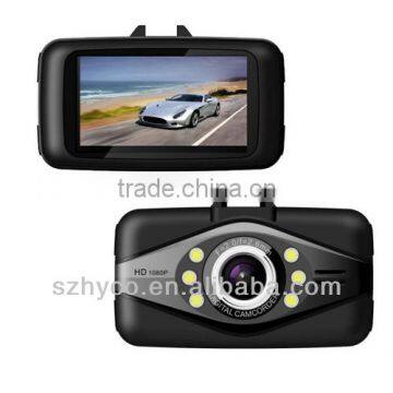 1080P WDR Car DVR with Car license plate record function