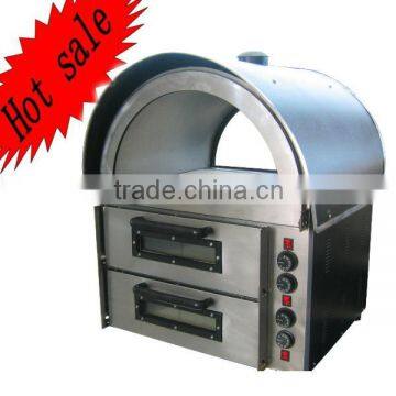 PC02L PERFORNI Stainless steel structure double decks pizza oven for home