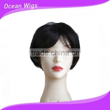 grey human hair wigs