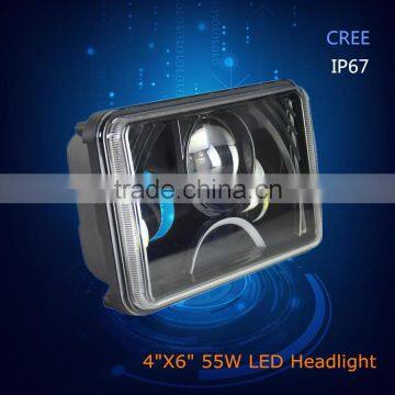 New arrival Smart design 55W 4"X6" led volvo truck headlight