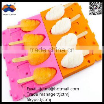 Good Quality Fashionable Safey Soft Silicone Ice Cream Mould