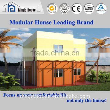 Prefabricated Villa Style Steel Prefab House/light steel sturcture concrete house/one room hotel