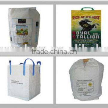 WHITE BULK BAG with PRINTING