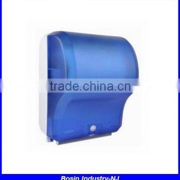 Transparent Plastic Wall Mounted Airport Toilet Auto Cut Paper Towel Dispenser Quality Choice photo-4