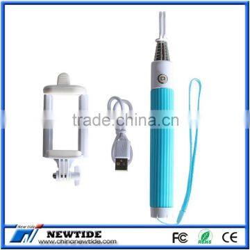 NT-BZ003 New 2015 Foldable Best Selling Selfie Stick Extendable Bluetooth Monopod photo-4