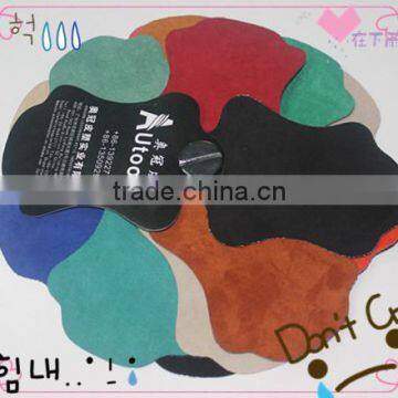 2015 winter soft hand feeling, elastic, and abrasion-resistant suede leather for boots