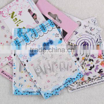 3D Design Nail Art Sticker Tip Decal Manicure 30 tips in a sheet