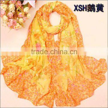 2014 fashion Korean Gradient scarf lady scarf/shawl