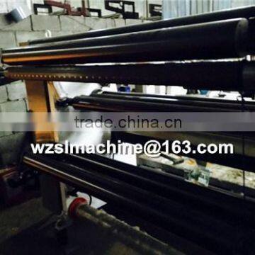 Three Motors BOPP Film Slitter,High Speed Aluminum Foil Slitting Machine,PET Roll Slitting Machine photo-3