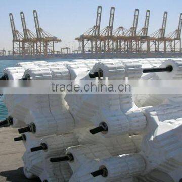 Marina plastic floating barrier
