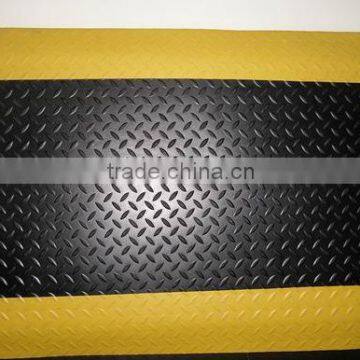 PVC Top Black and Yellow ESD Anti-Fatigue Mat